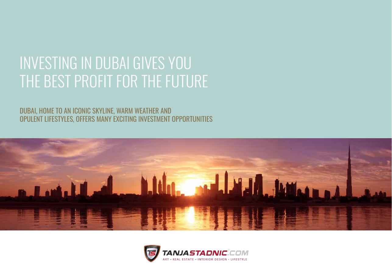 Dubai Real Estate brochure cover