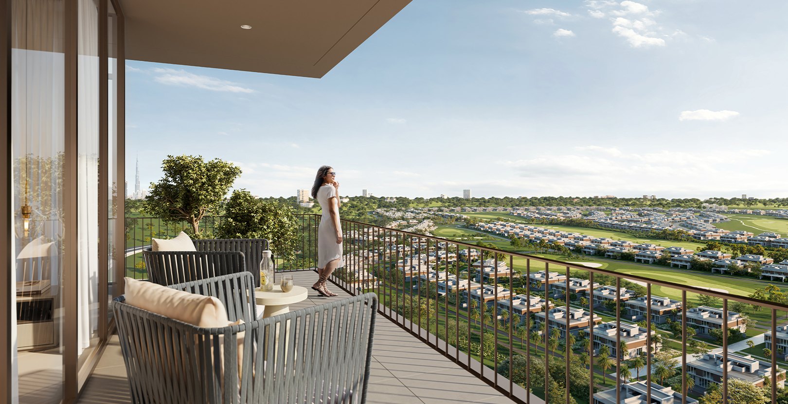 Greencrest at Dubai Hills Estate campaign visual