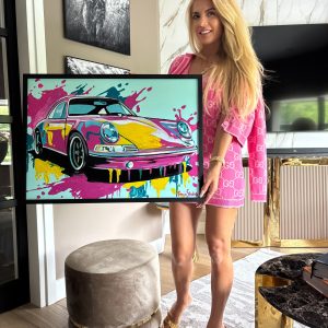 Original painting Porsche Pop-Art