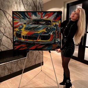 Original painting Porsche Pop-Art Series