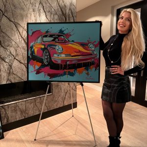 Original painting Porsche Pop-Art Series